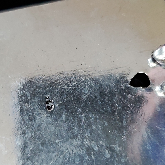 New Triplet Opal 925 Silver Crescent Moon Wand Pendant. - Picture 11 of 15